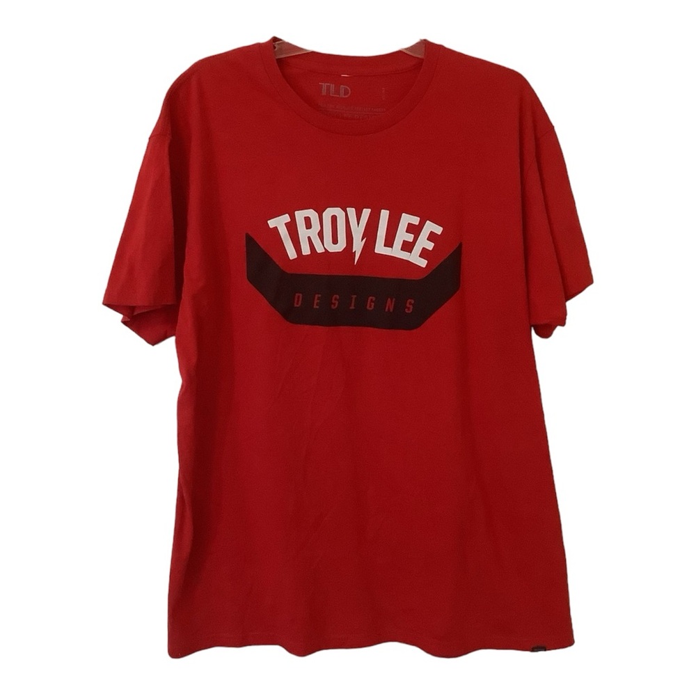 Troy Lee Designs Arc Short Sleeve Tee Shirt Red Size XL